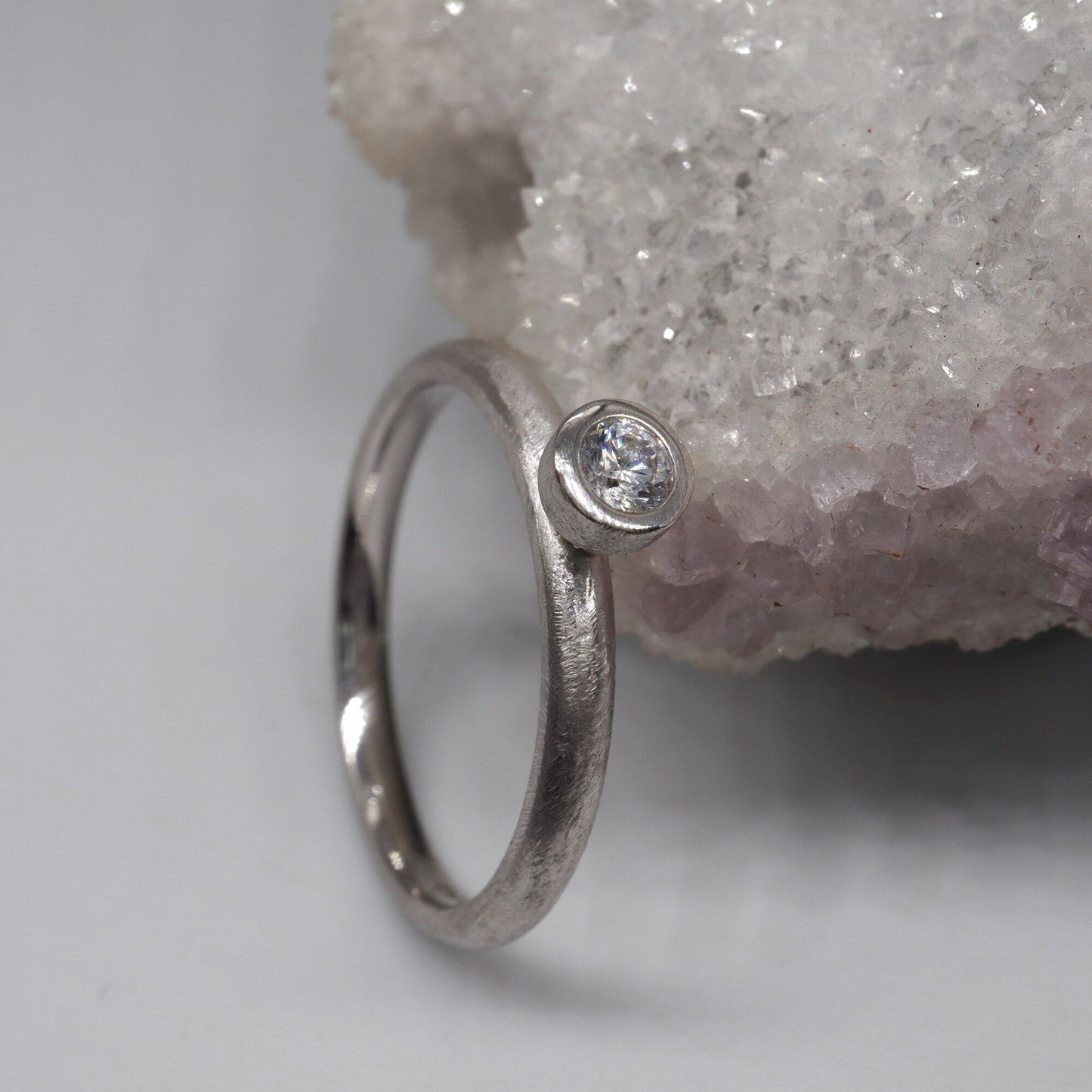 Solitaire diamond ring, Mountain Raindrop design ARRIVING SOON FOR 2025