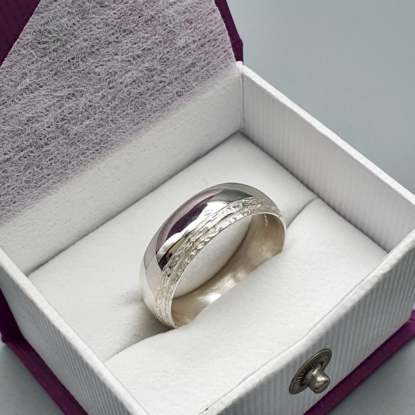 Ullswater gold matching wedding ring set