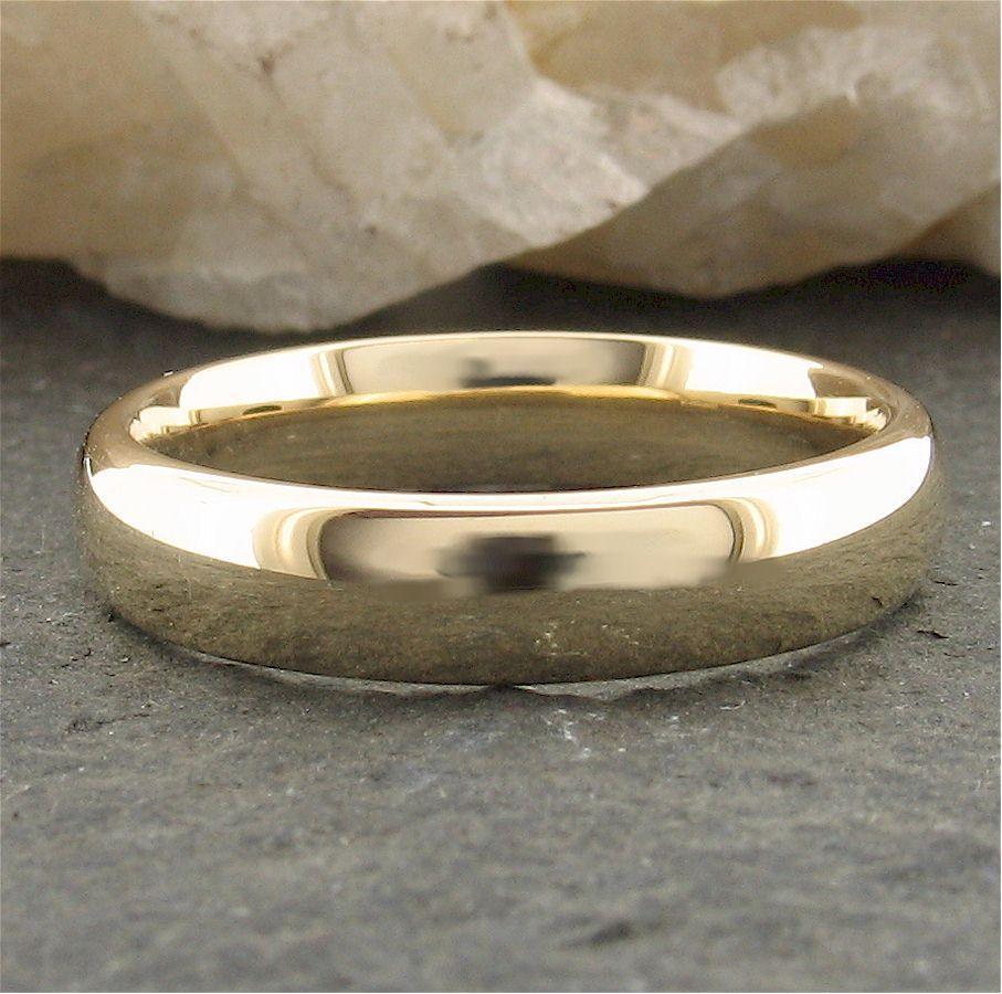 Gold court thin wedding ring. Classic Wedding Rings Richard Harris Jewellery