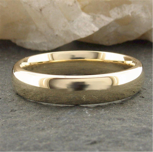 Gold court thin wedding ring. Classic Wedding Rings Richard Harris Jewellery