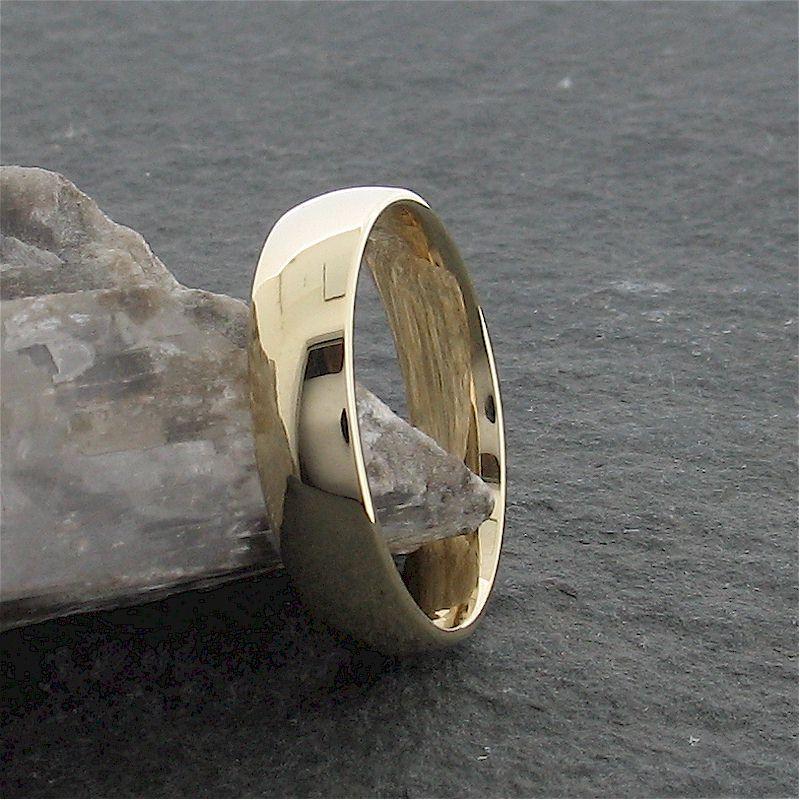 Gold court broad wedding ring. Classic Wedding Rings Richard Harris Jewellery