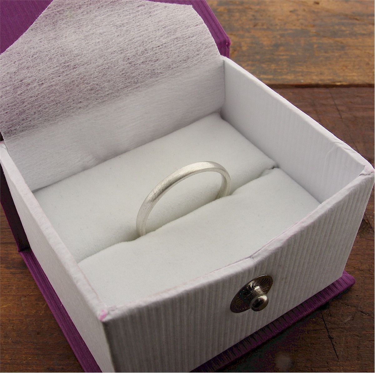 White gold court thin wedding ring. Classic Wedding Rings Richard Harris Jewellery