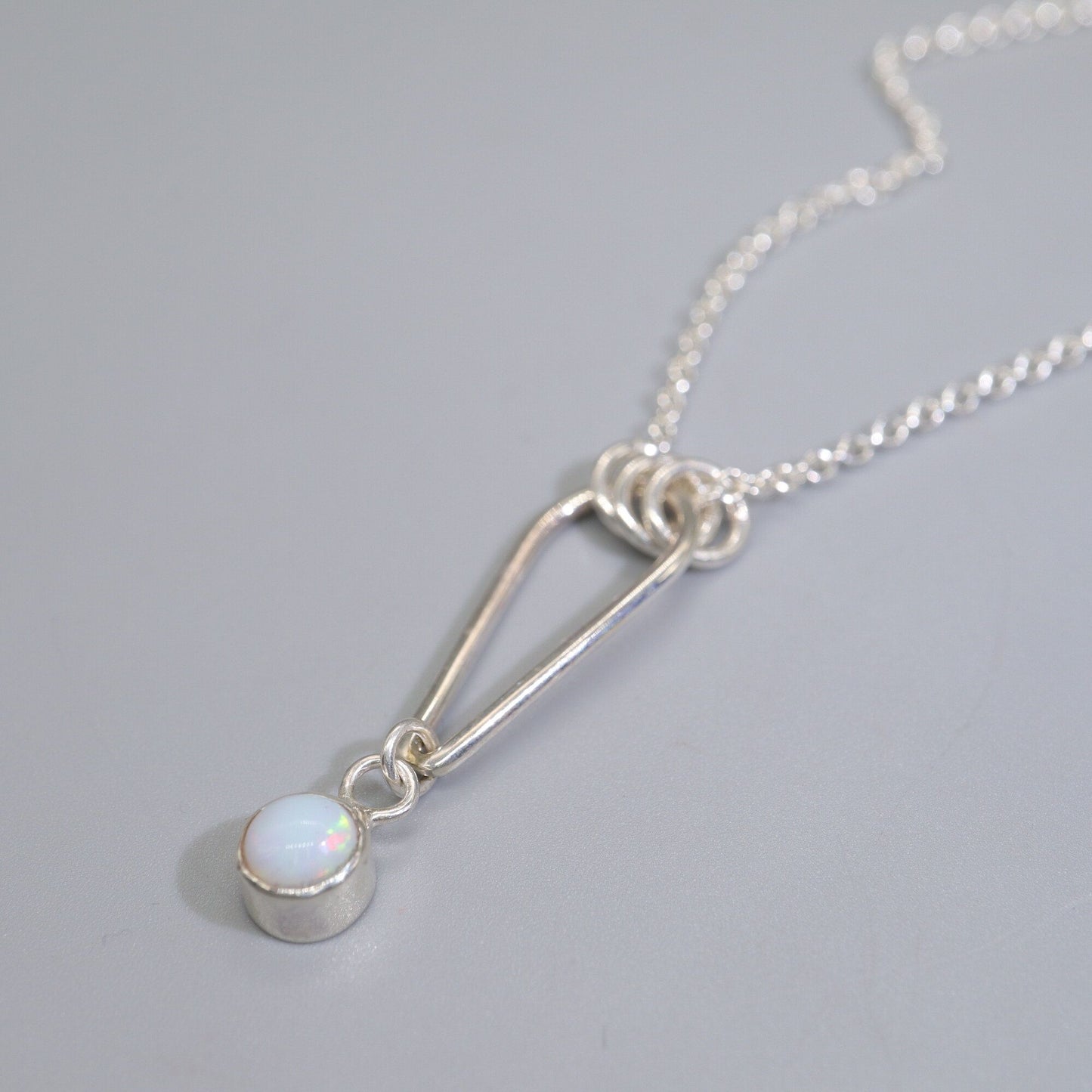 Small Water Tarn Opal pendant.