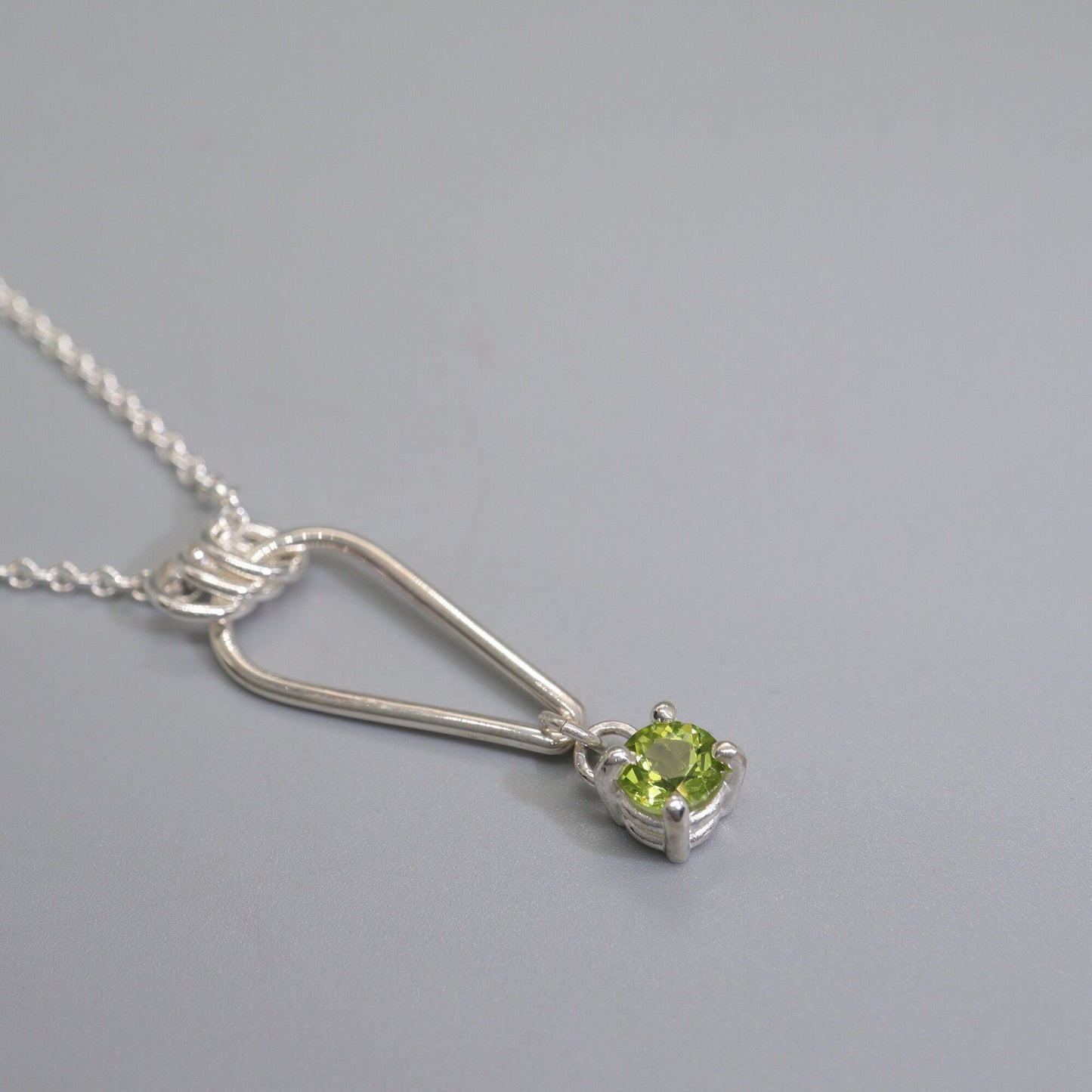 Small Water Tarn Peridot pendant.