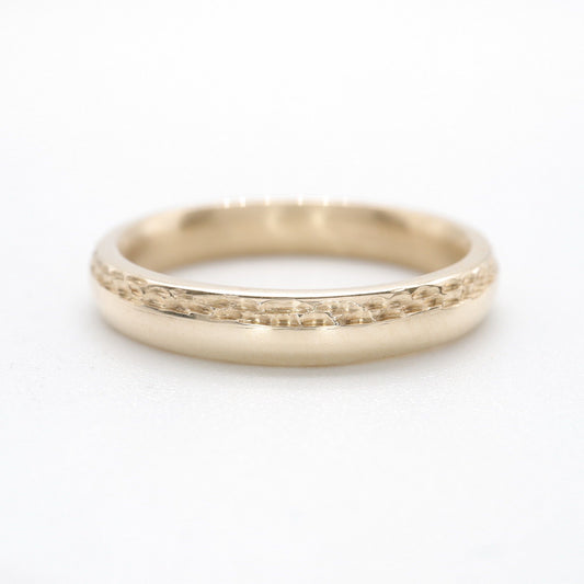 Ullswater gold matching wedding ring set