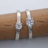 Diamond solitaire white gold ring, Windermere design