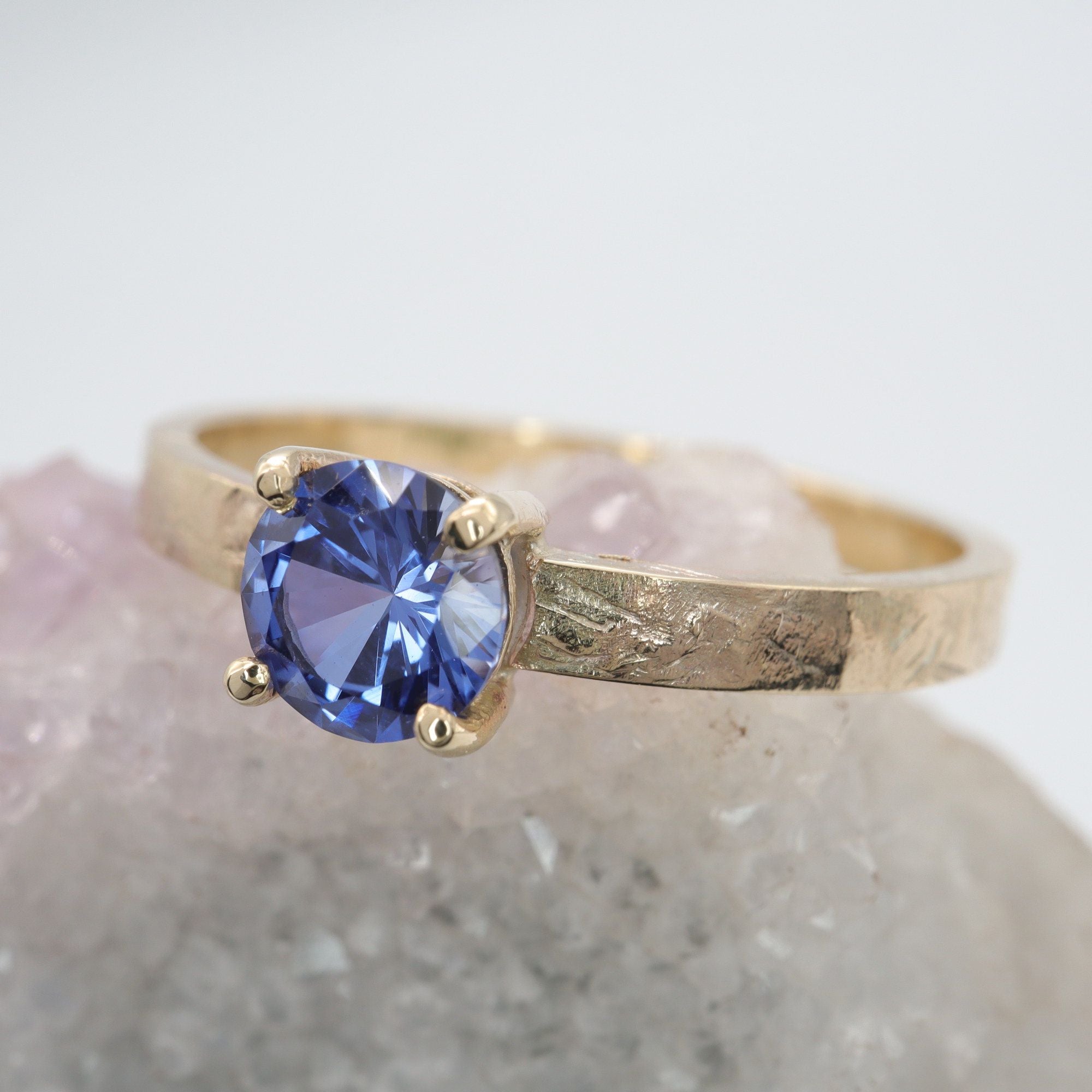 Blue sapphire gold store ring design