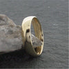 Gold court broad wedding ring. Classic Wedding Rings Richard Harris Jewellery 