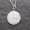 Silver and diamond set necklace - Beach Flower range